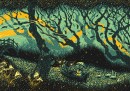 Le illustrazioni di James R. Eads, che si ispira ai cieli di Van Gogh