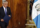 Il presidente del Guatemala si è dimesso