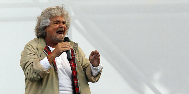 Beppe Grillo
(AP Photo/Gregorio Borgia)