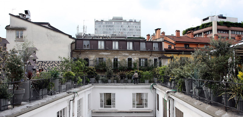 Vista dalla terrazza di 10 Corso Como (Vittorio Zunino Celotto/Getty Images)