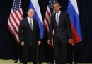 Le goffe foto di Obama e Putin all'ONU