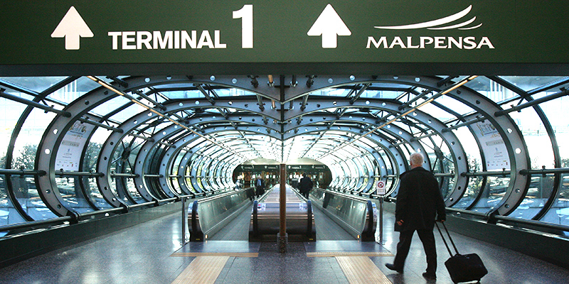 Milano Malpensa, Italia (AFP PHOTO / GIUSEPPE CACACE)