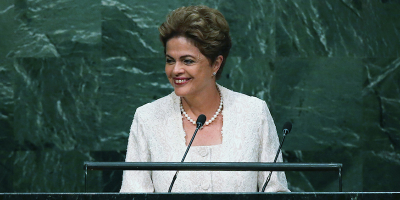 Dilma Rousseff, 67 anni, Brasile (John Moore/Getty Images)