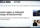 La Germania non ha ospitato migranti a Buchenwald