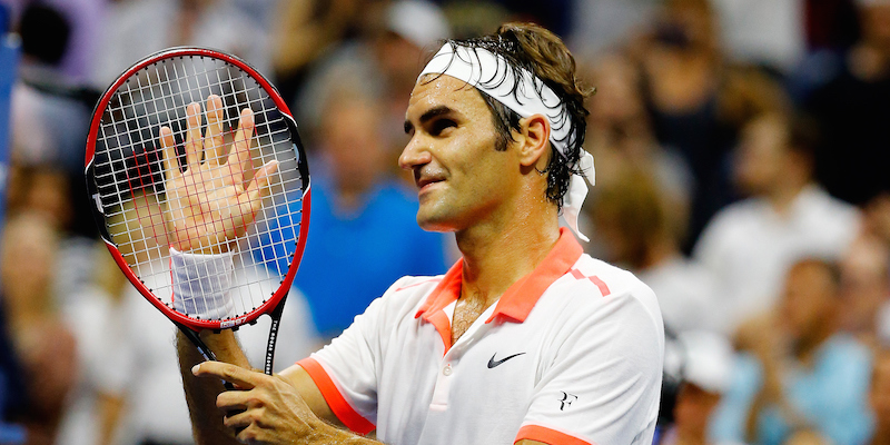 Roger Federer. (Al Bello/Getty Images)
