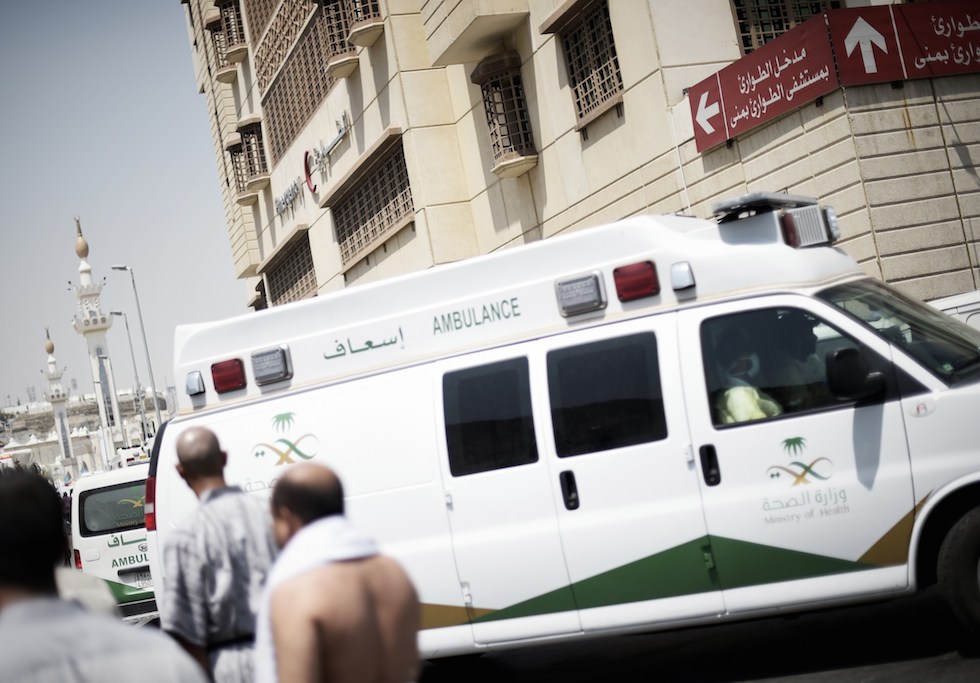 Ambulance в Саудовской Аравии. Ambulance Makkah Hospital.
