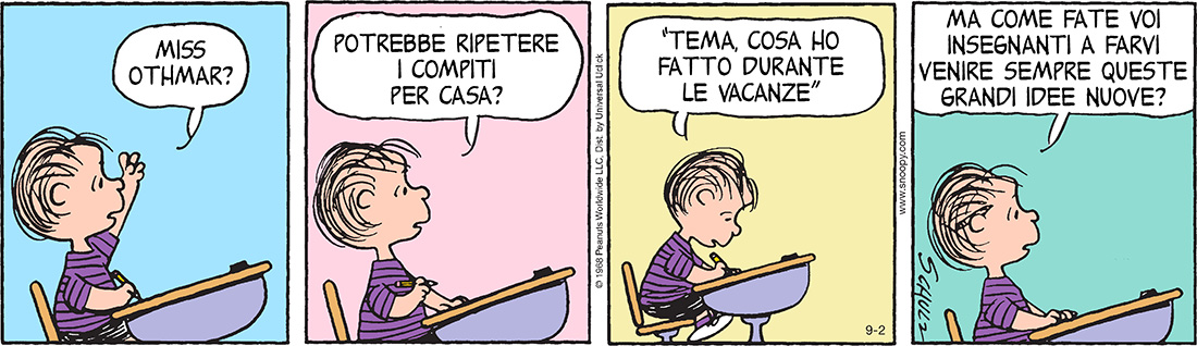 Peanuts 2015 settembre 2
