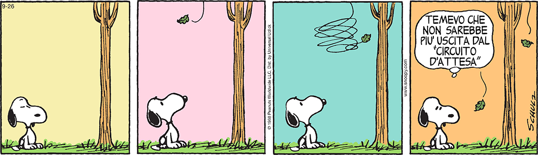 Peanuts 2015 settembre 26