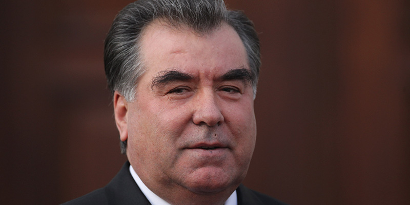 Emomalii Rahmon, presidente del Tagikistan (Sean Gallup/Getty Images)