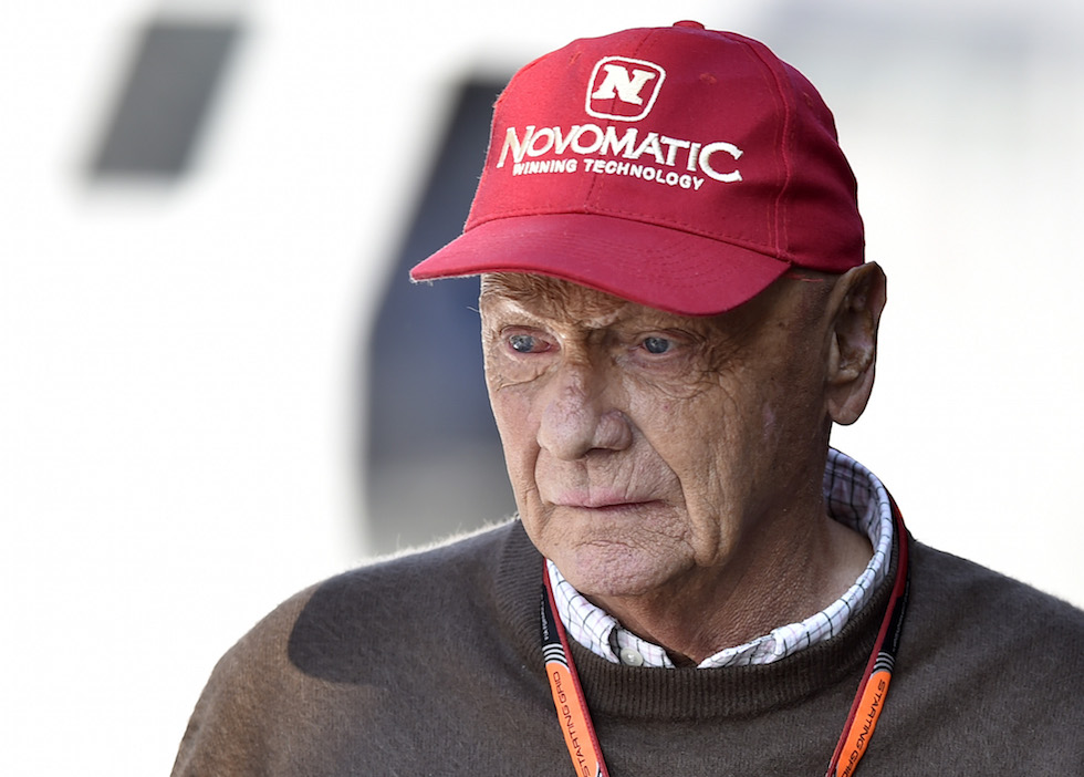 Niki Lauda, nel 2015 (AP Photo/Martin Meissner)