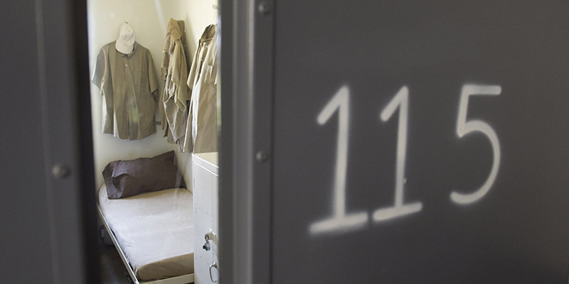 La cella di una prigione in Oklahoma, luglio 2015 (SAUL LOEB/AFP/Getty Images)