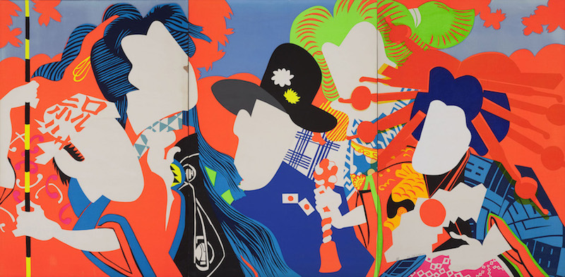 La festa delle bambole di Ushio Shinohara (1966), esposto con "The World Goes Pop" alla Tate Modern di Londra.
(Ushio and Noriko Shinohara/Courtesy of the Tate Modern)