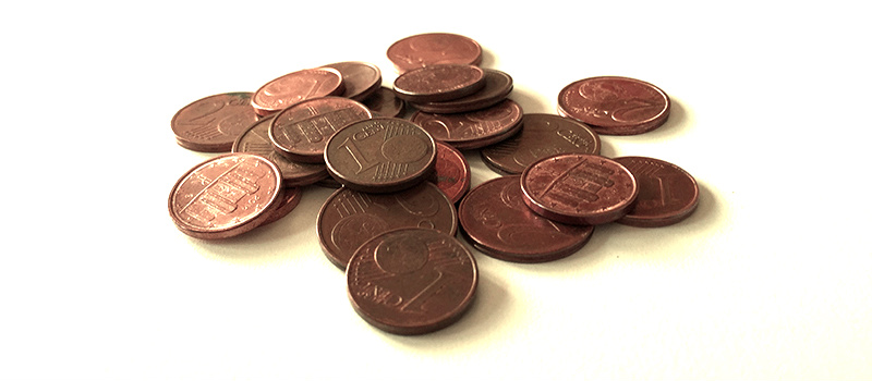 L'Irlanda vuole sbarazzarsi delle monete da uno e due centesimi