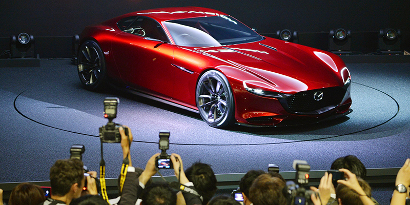 Il concept di una Mazda RX-Vision (Kyodo via AP Images) 