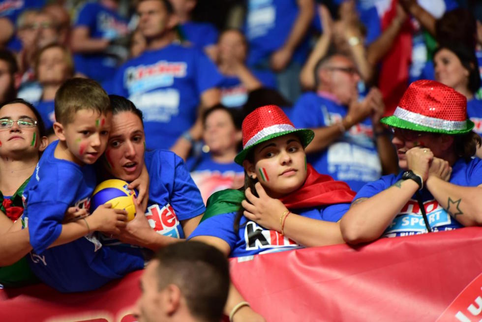 La nazionale italiana maschile di pallavolo ha vinto contro la Russia