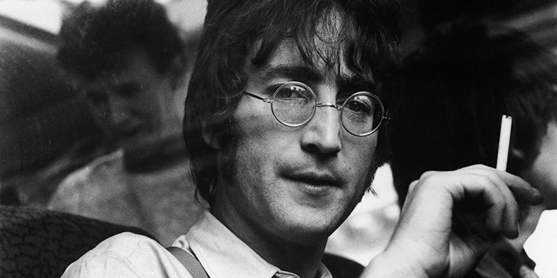 John Lennon nel 1976. (Keystone/Getty Images)