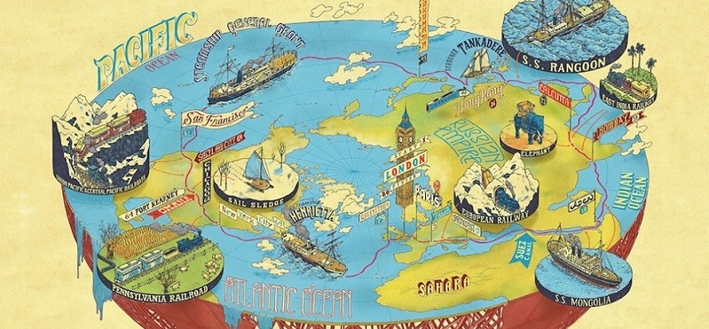 "Il giro del mondo in 80" giorni di Jules Verne

(courtesy of Zest Books)