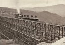 La costruzione di una grande ferrovia americana nel 1800
