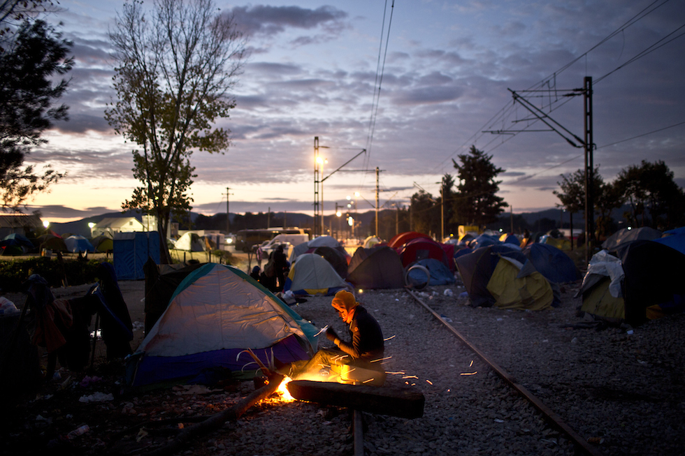 Idomeni migranti