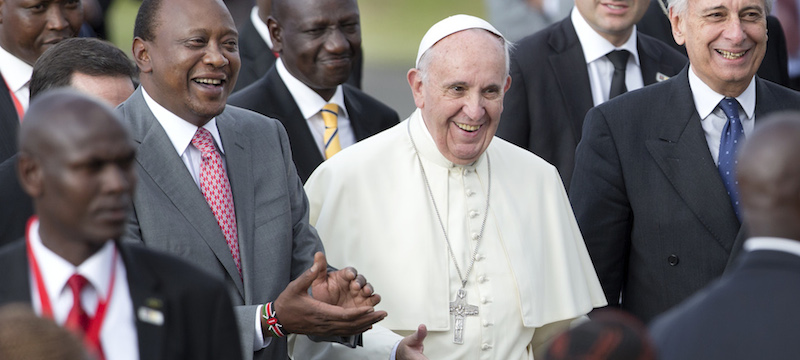 Le foto del Papa in Kenya