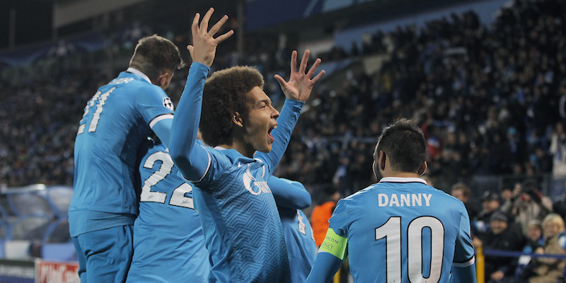 La prima squadra nel ranking di quest'anno, lo Zenit (AP Photo/Dmitry Lovetsky)