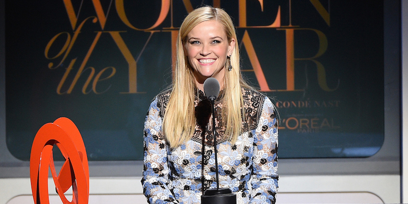 Reese Witherspoon alla premiazione dei Glamour Women of the Year Awards
9 novembre 2015 
(Larry Busacca/Getty Images)