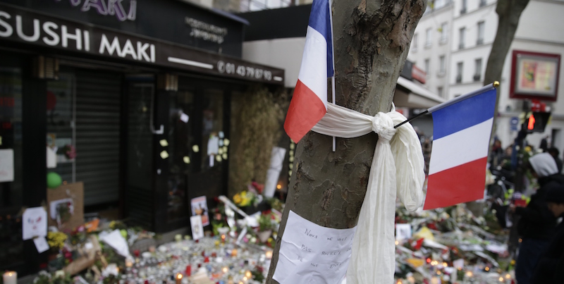 Il Cafe Belle Equipe in rue de Charonne, a Parigi. (KENZO TRIBOUILLARD/AFP/Getty Images)