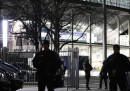 L'allarme bomba allo stadio di Hannover