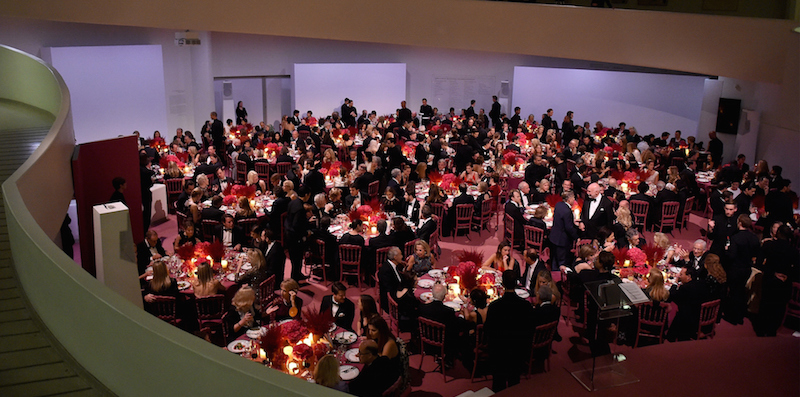 Un momento della cena del Guggenheim International Gala
(Nicholas Hunt/Getty Images for Christian Dior)
