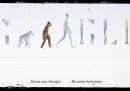 L'animazione di Google per l'australopiteco Lucy