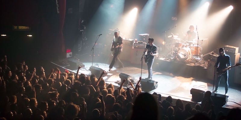 Gli Eagles of Death Metal. (AFP PHOTO / ROCK&amp;FOLK / MARION RUSZNIEWSKI)