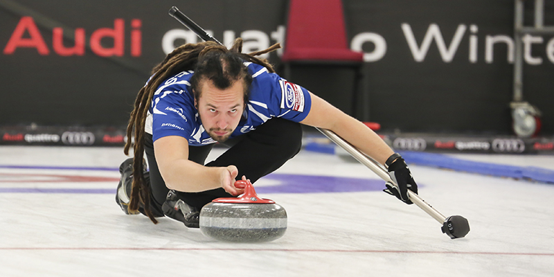 Pauli Jaamies, giocatore di curling finlandese (Neil Kerr/Getty Images)