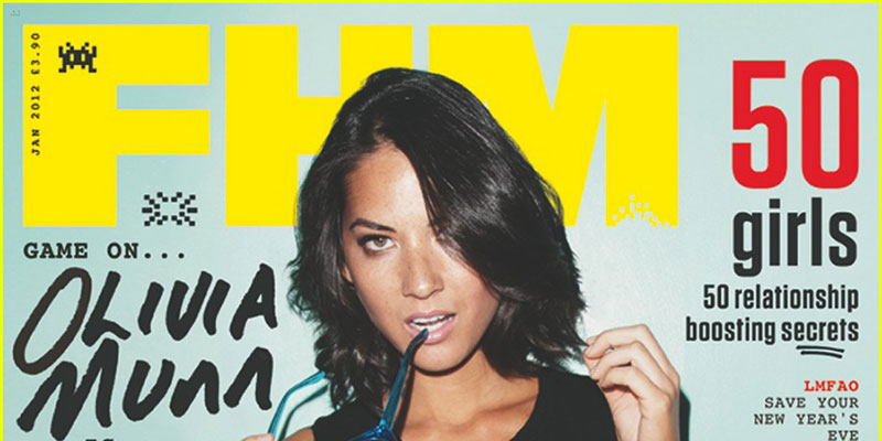 (Una copertina di FHM)