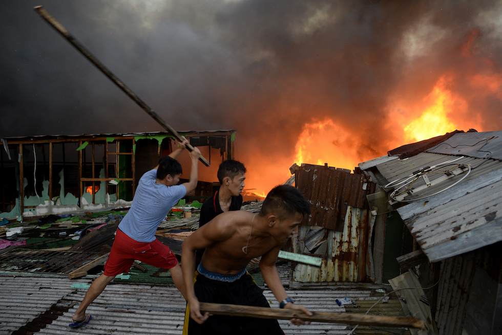 PHILIPPINES-DISASTER-FIRE