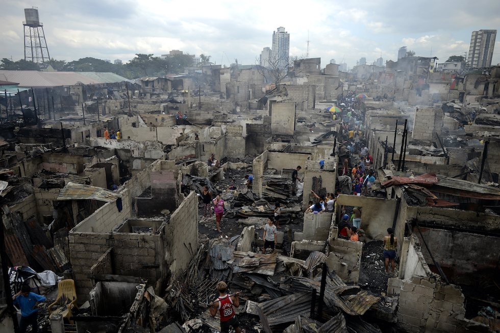 PHILIPPINES-DISASTER-FIRE