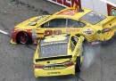 Un discusso incidente in una gara NASCAR