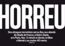 Le prime pagine dei giornali francesi sulla strage di Parigi