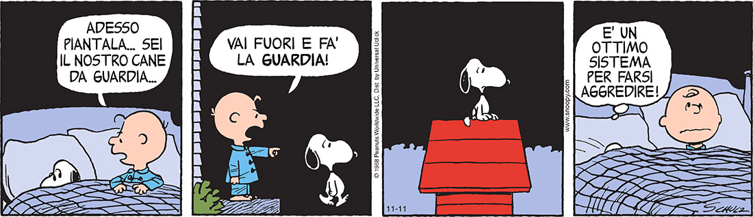 Peanuts 2015 novembre 11