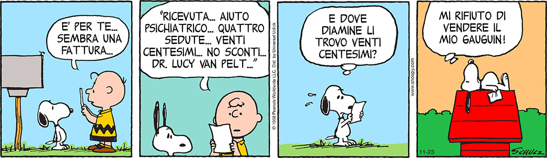 Peanuts 2015 novembre 23