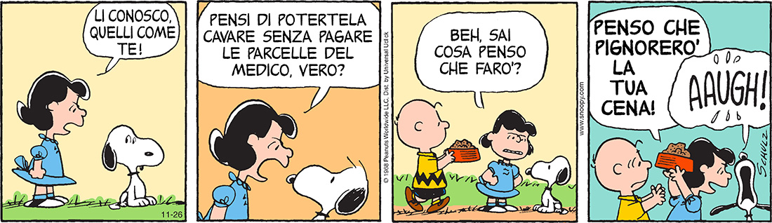 Peanuts 2015 novembre 26
