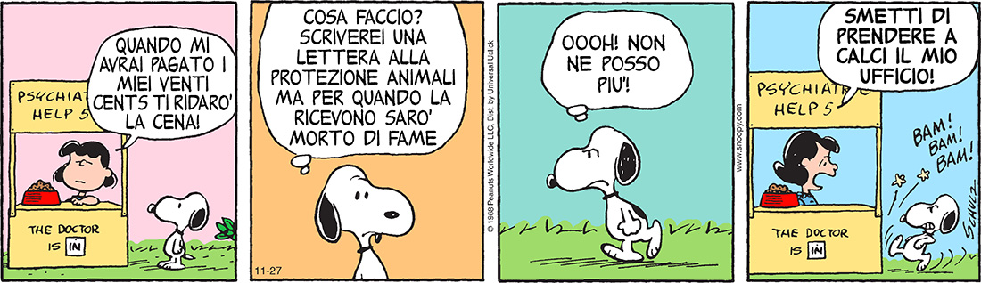 Peanuts 2015 novembre 27