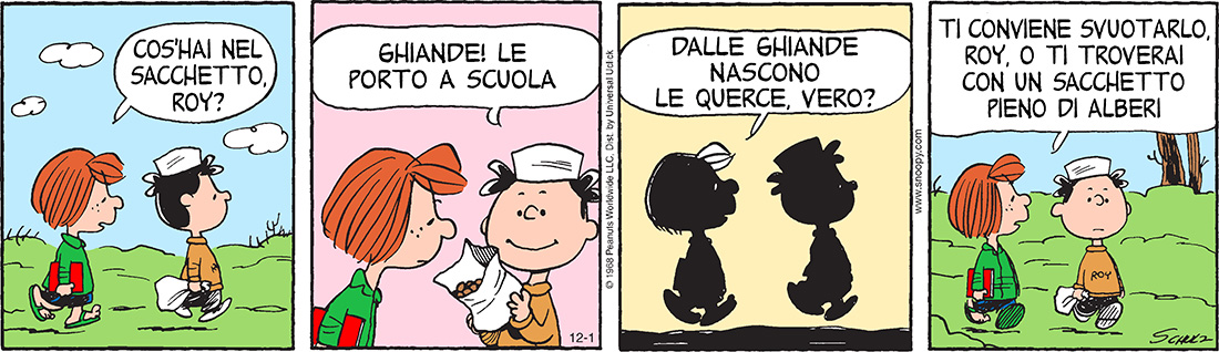 Peanuts 2015 dicembre 1