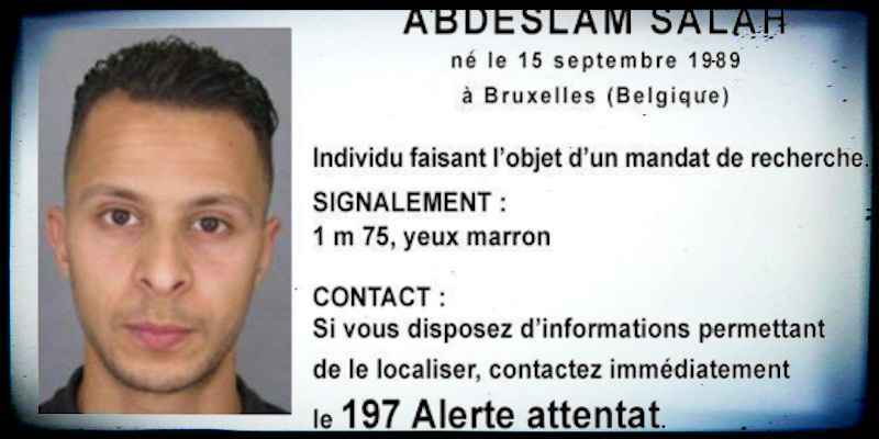 La foto di Abdeslam Salah diffusa dalla polizia francese.