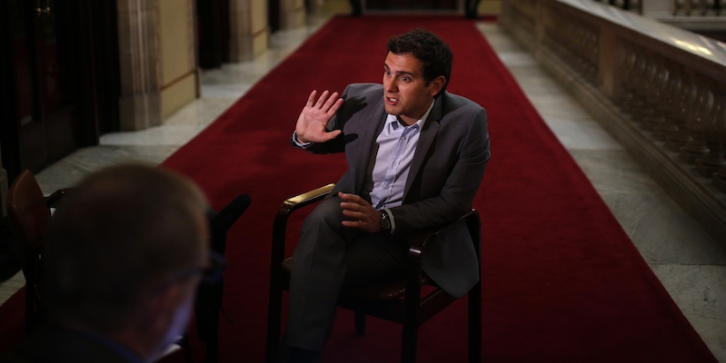 Albert Rivera. (AP Photo/Emilio Morenatti)