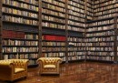 La banca trasformata in biblioteca a Chicago