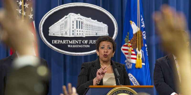 Il procuratore generale degli Stati Uniti, Loretta Lynch (AP Photo/Jose Luis Magana)