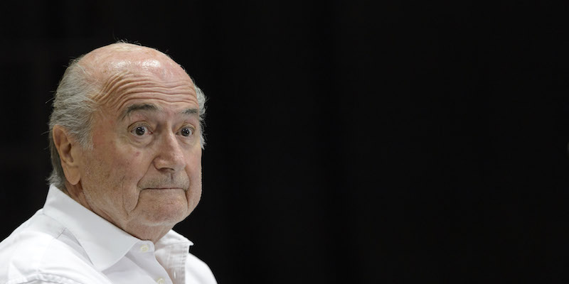 Joseph Blatter (Laurent Gillieron/Keystone via AP)