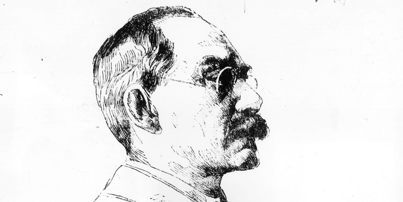 Un ritratto di Rudyard Kipling di W Strang.
 (Hulton Archive/Getty Images)