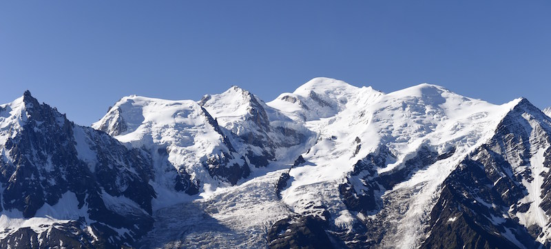 Il Monte Bianco. (PHILIPPE DESMAZES/AFP/Getty Images)