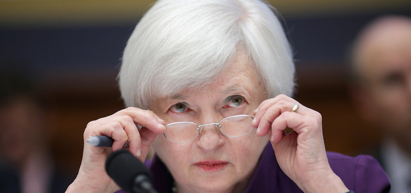 La governatrice della Fed, Janet Yellen.
(Chip Somodevilla/Getty Images)